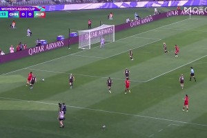 无缘决赛！中国女足1-2不敌澳大利亚女足 张琳艳造点+点射