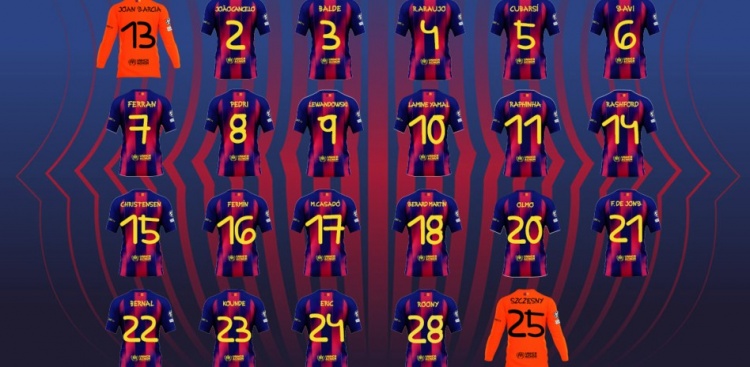 世体：巴萨对阵纽卡球衣将被拍卖，纪念世界唐氏综合征日