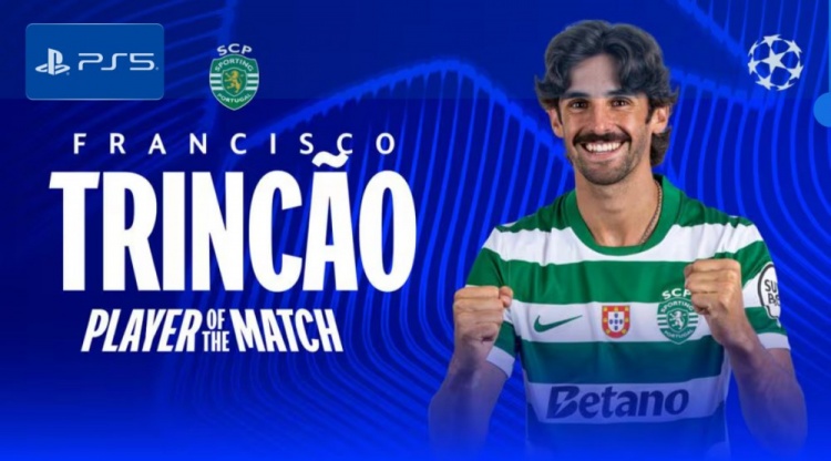 助攻双响导演逆转，官方：特林康当选欧冠葡体5-0博德闪耀最佳