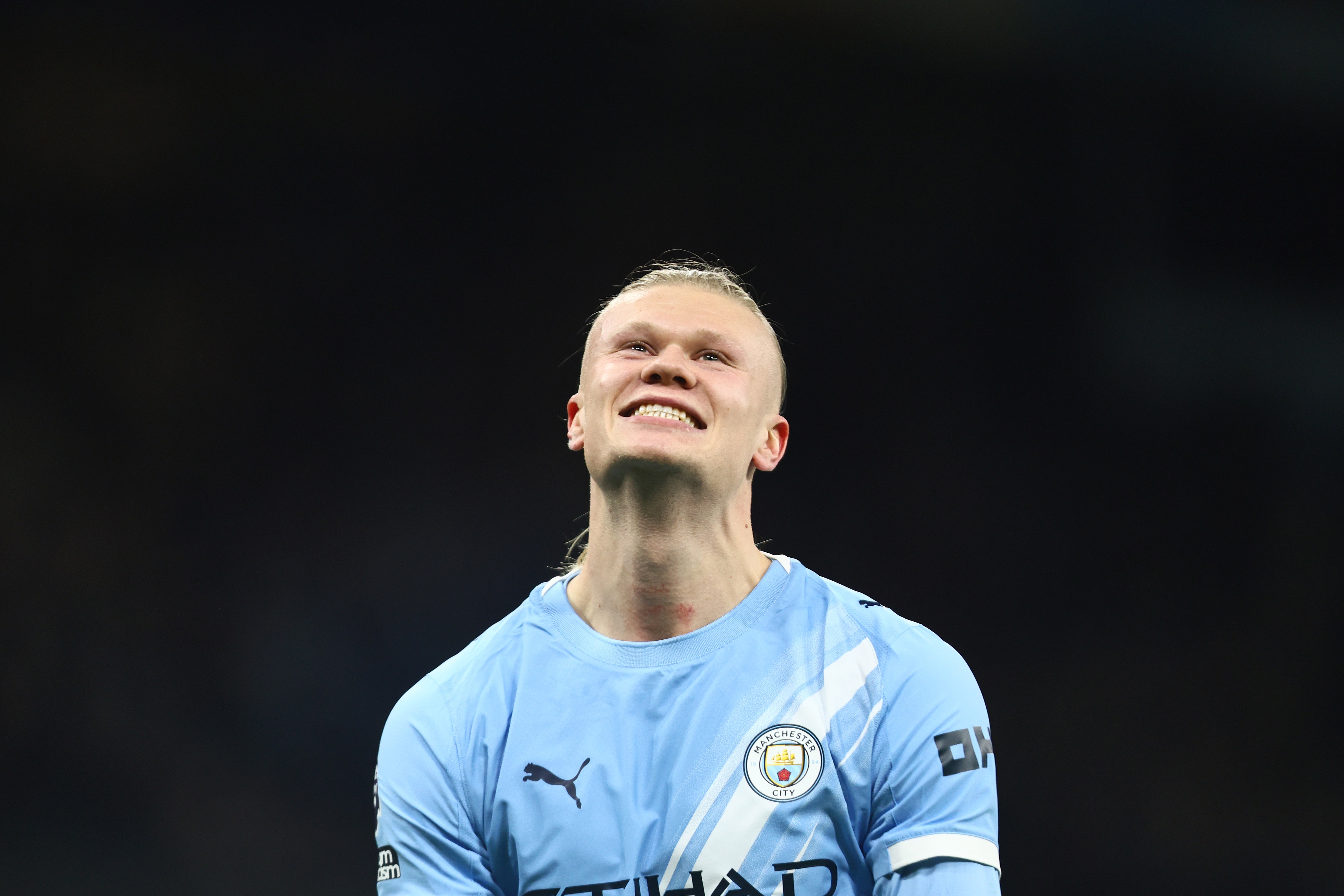 哈兰德欧冠破门，188场154球成为曼城队史射手榜第四名