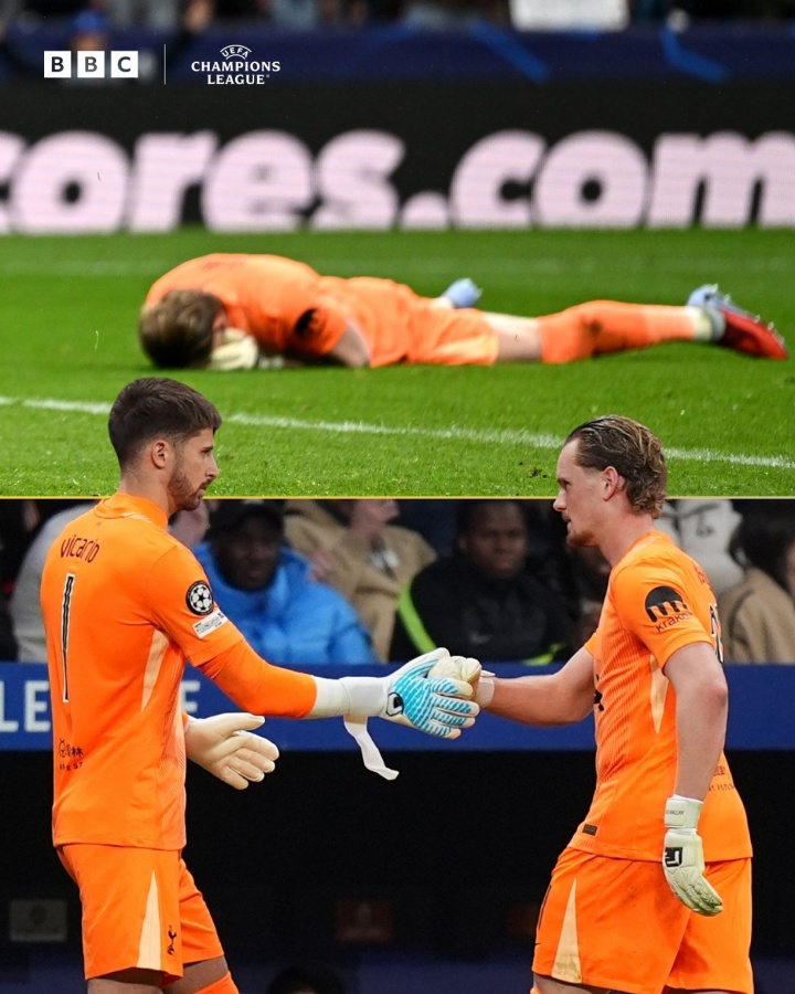 全责？二门金斯基两送大礼丢两球，热刺也仅两球之差遭马竞淘汰