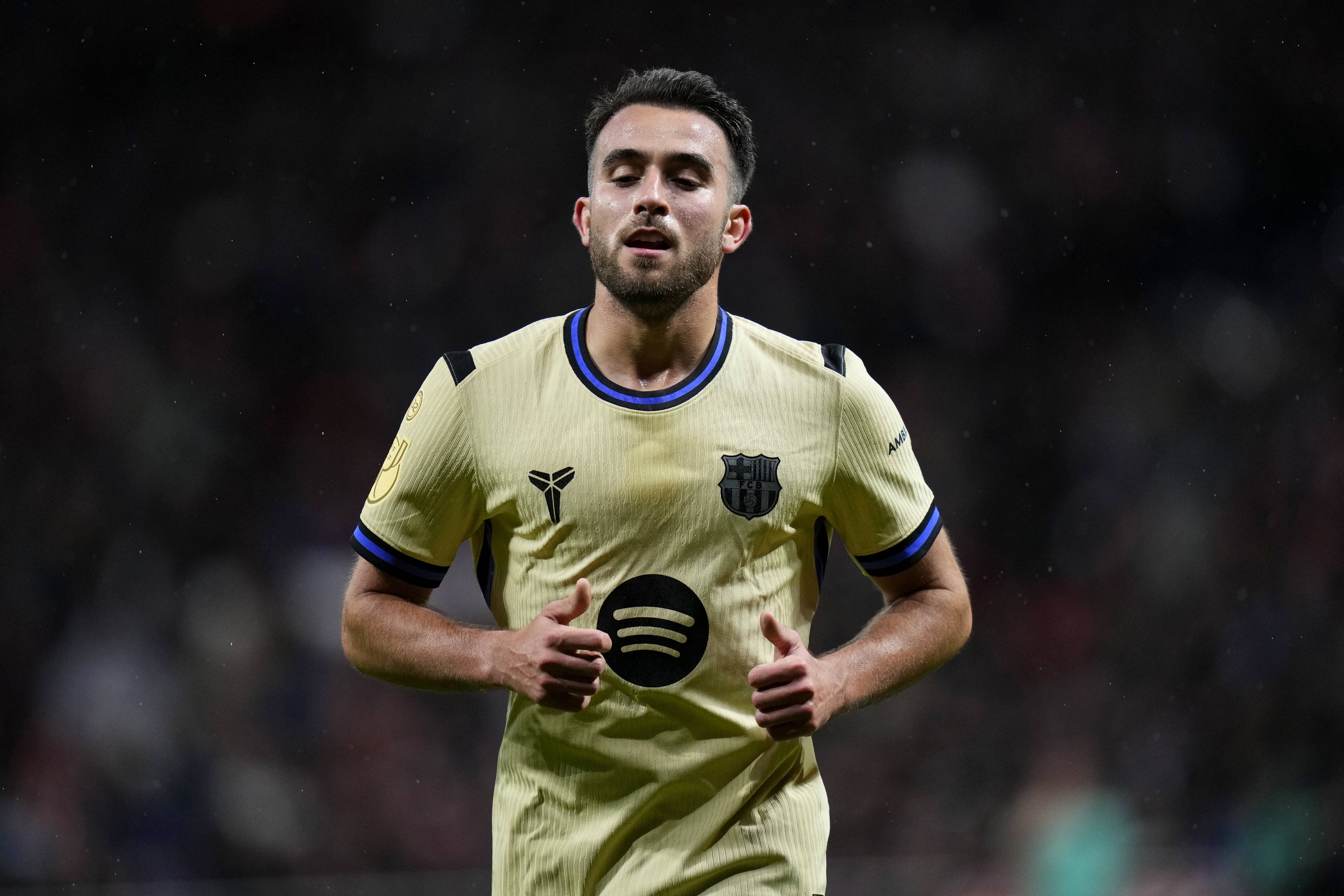 世体：埃里克·加西亚没有受伤，要求被换下是避免伤病风险