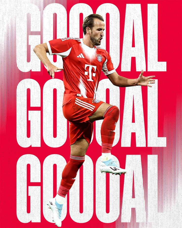 32岁大英帝星！凯恩高难度摆脱破门欧冠双响，赛季39场轰47球