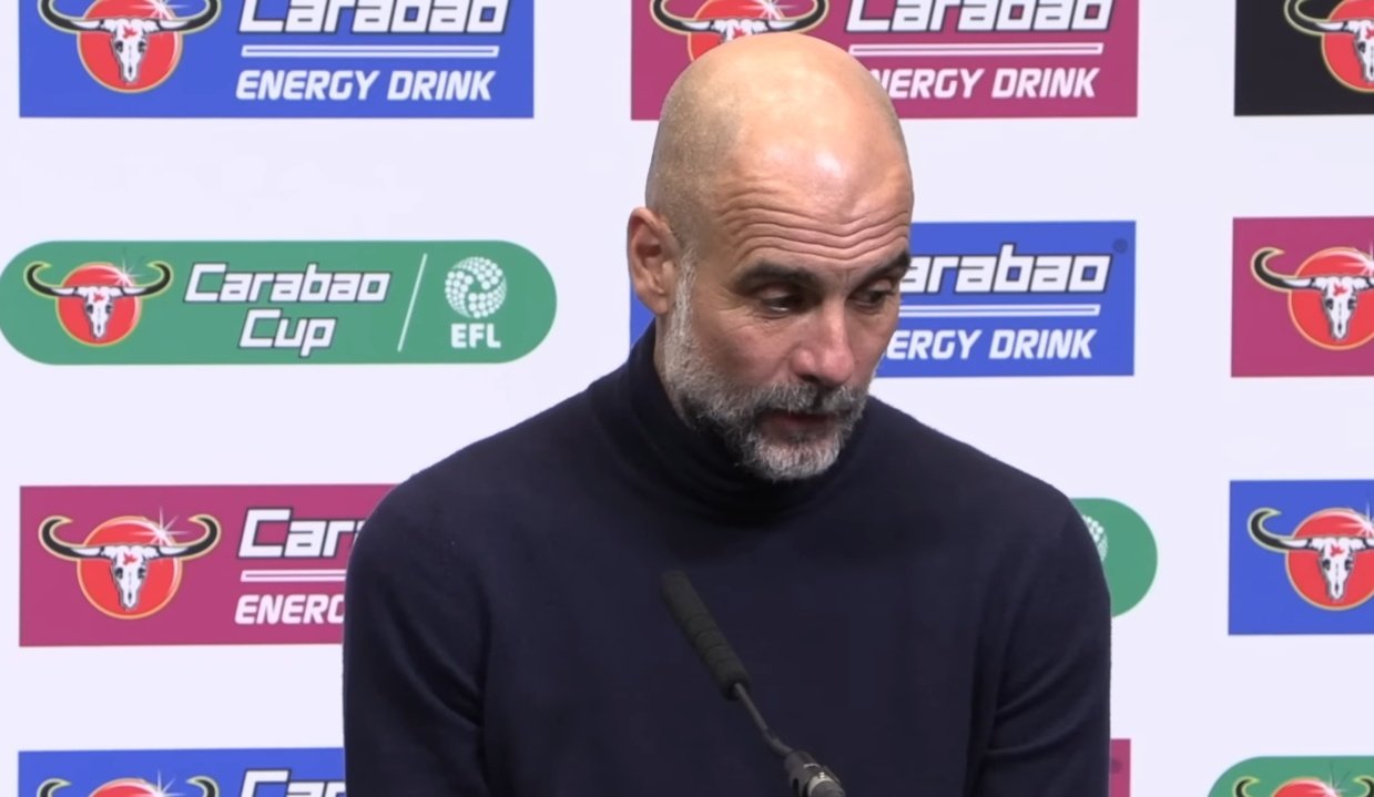 瓜帅：我们击败了欧洲最好的球队，他们与拜仁并列，或许还有巴萨