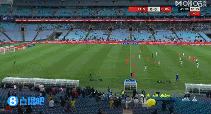 国足1-0领先库拉索！韦世豪补时凌空破门，张玉宁助攻