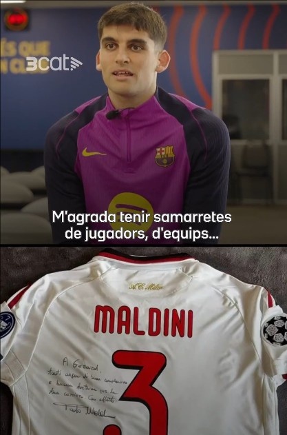 杰拉德·马丁:私下确实被称呼为马尔蒂尼,收到他的球衣难以置信