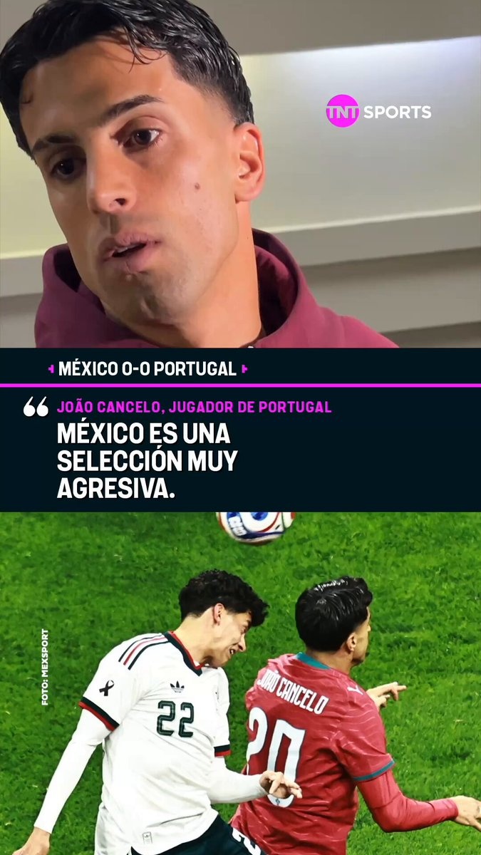 坎塞洛不满判罚：墨西哥球员一直拉拽我的球衣，但裁判没吹犯规