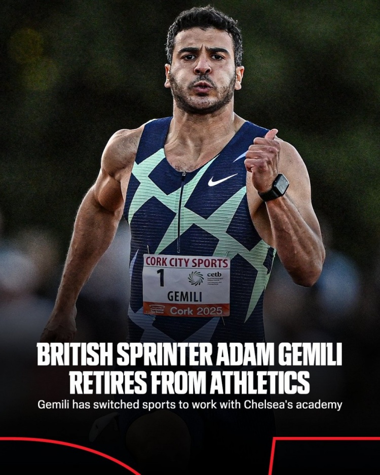 邮报:前英国奥运田径选手退役加入切尔西,帮助训练年轻球员